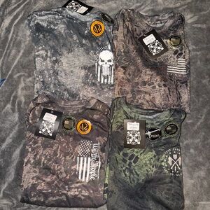 Mens Howitzer Mens USA Patriot Shirt Lot NWT Size Small
